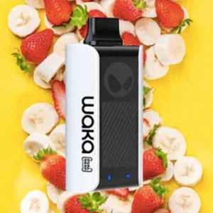 Waka 10000 puffs - Strawberry Banana